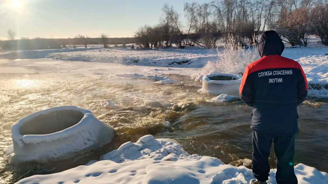 В Якутии произошел прорыв дамбы