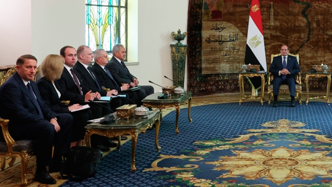 Строительство АЭС и развитие бизнеса: о чем говорили Шойгу и глава Египта