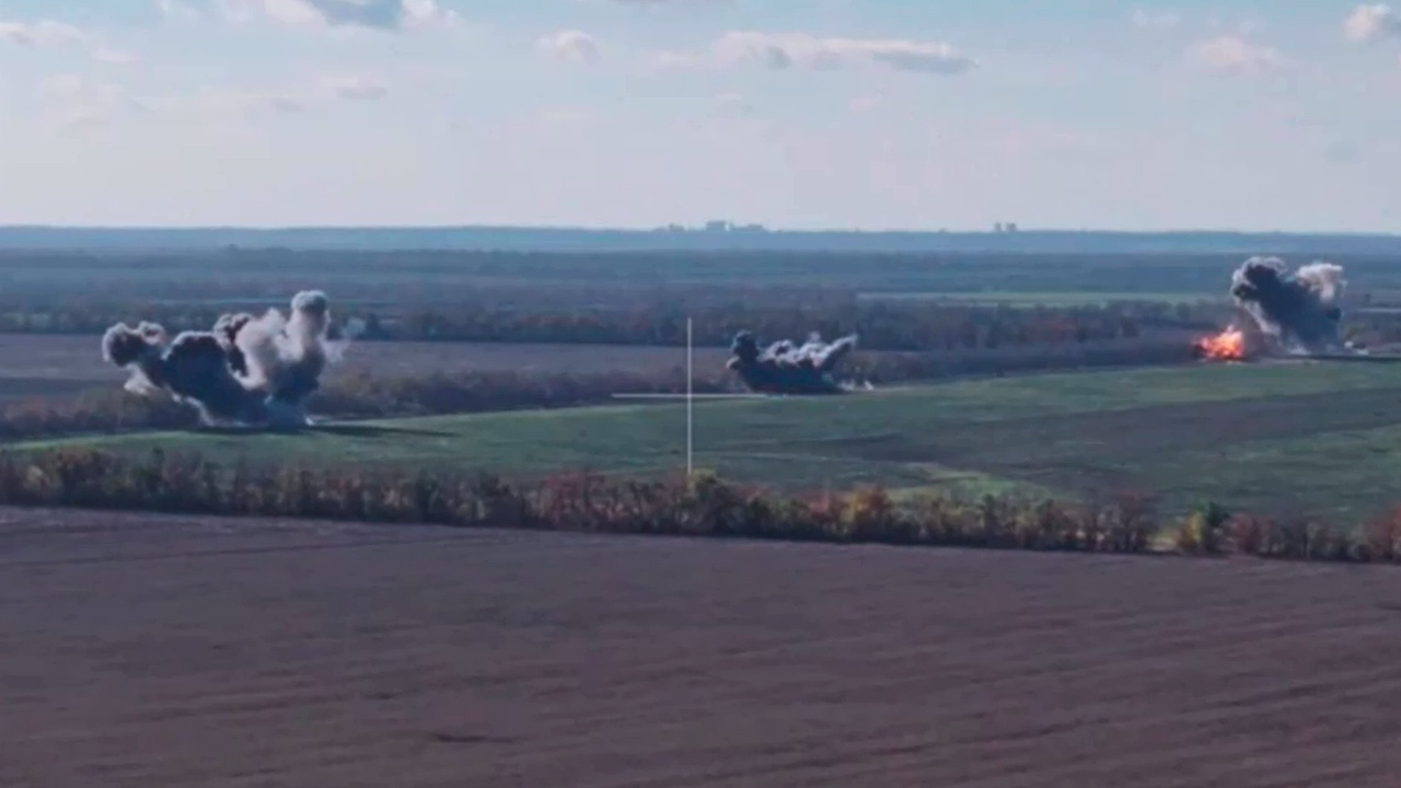 Опубликованы кадры боев за Новоуспеновское в Запорожской области