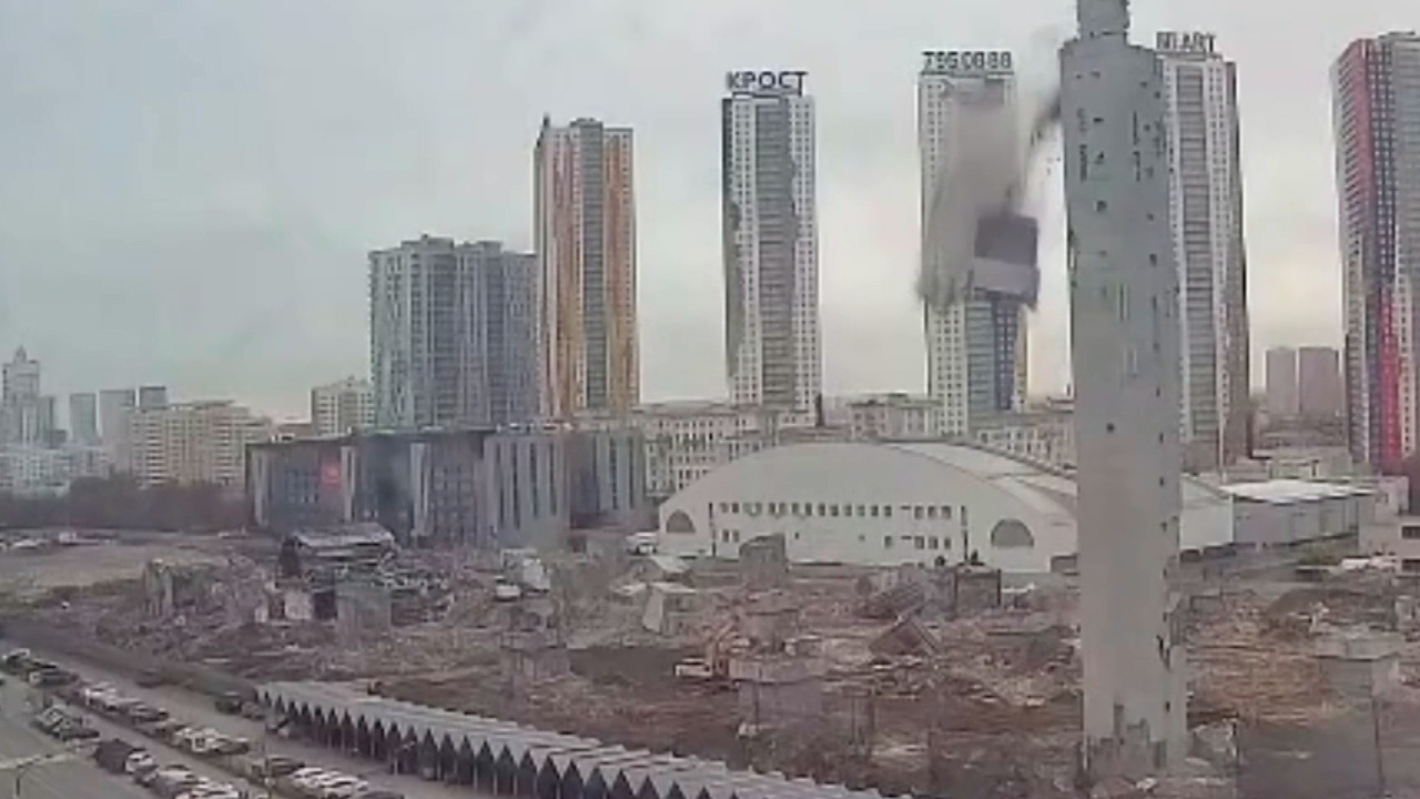 Задержан начальник строительного участка по делу об обрушении колонны «Снежкома»