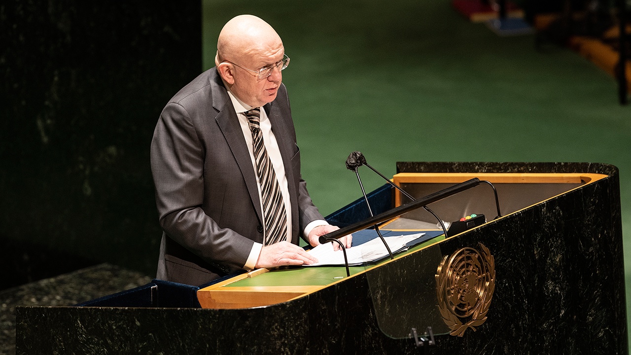 Небензя назвал резолюцию США по сектору Газа «котом в мешке»