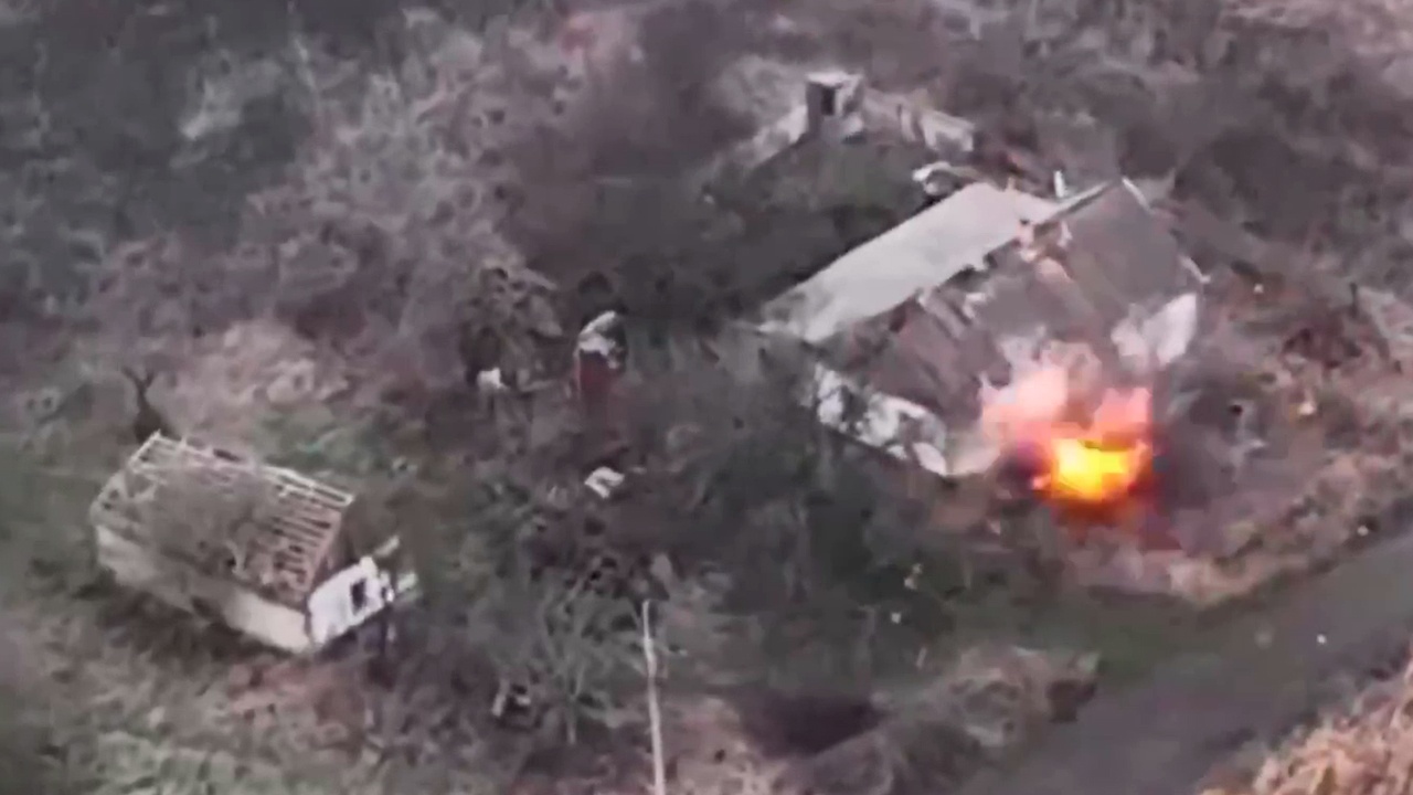 Опубликованы кадры боев за Затишье в Запорожской области 