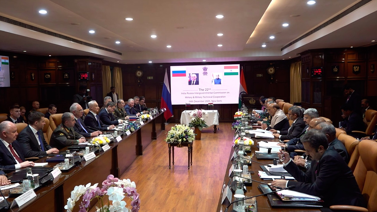 Белоусов встретился с министром обороны Индии и обсудил вопросы сотрудничества