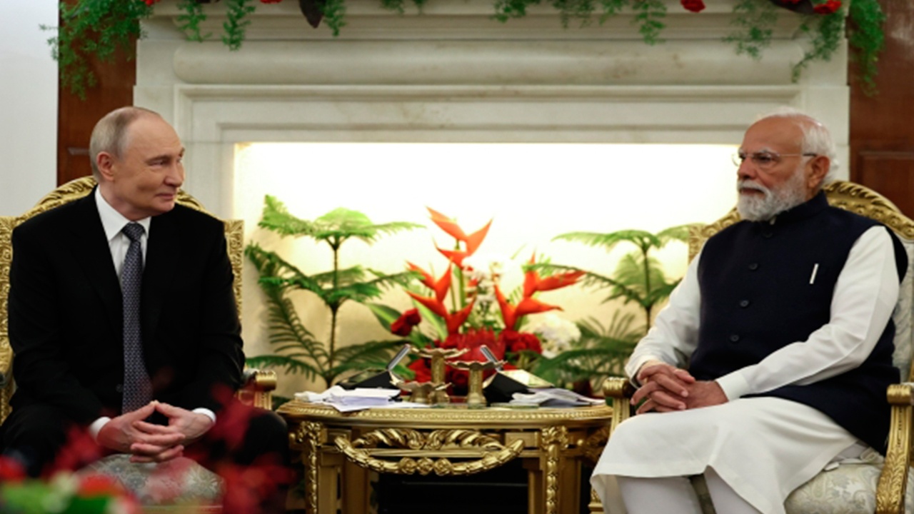 Путин: Россия удовлетворена итогами переговоров в Индии