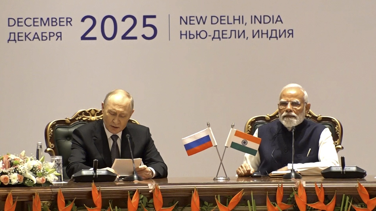 Путин заявил о намерениях России развивать многоплановое партнерство с Индией