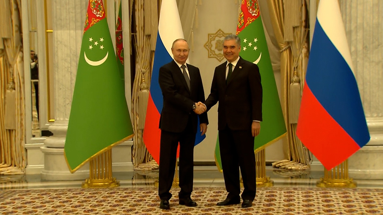 Путин и Бердымухамедов дали оценку текущим отношениям России и Туркмении