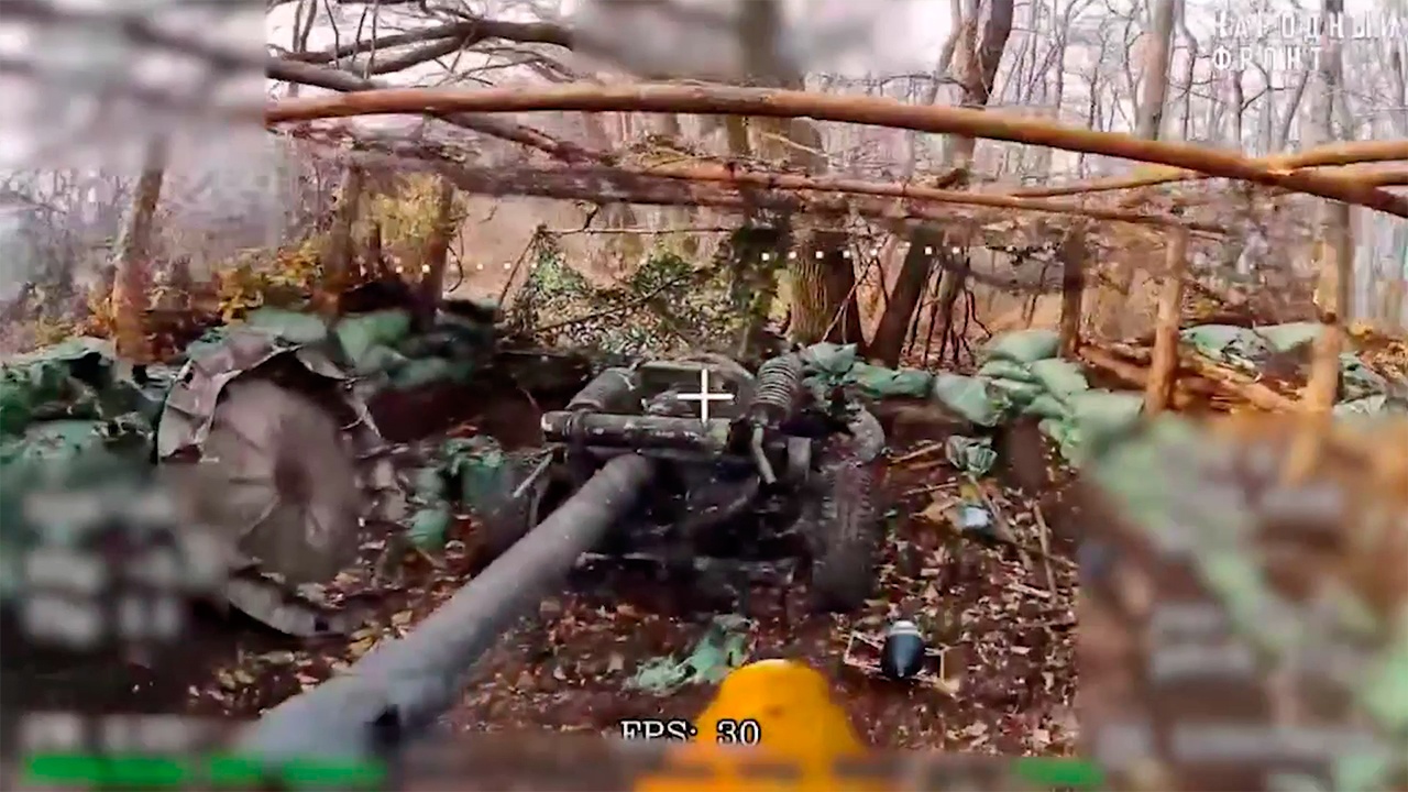 FPV-дроны поразили орудия и укрытия ВСУ на Краснолиманском направлении