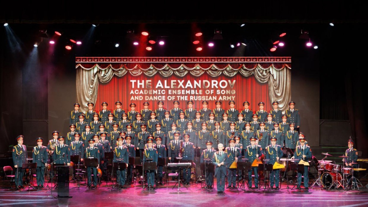 Ансамбль имени Александрова первый раз выступил в Дубае