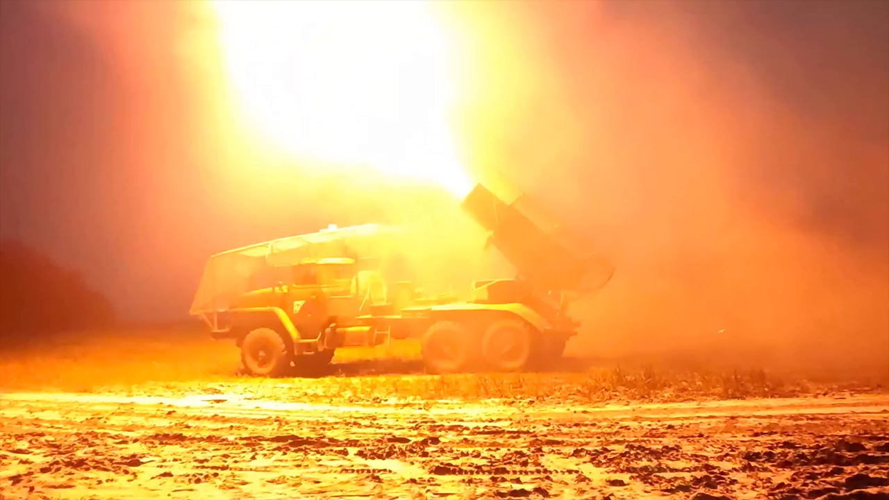 Расчет «Града» уничтожил пехоту ВСУ в опорном пункте в Сумской области