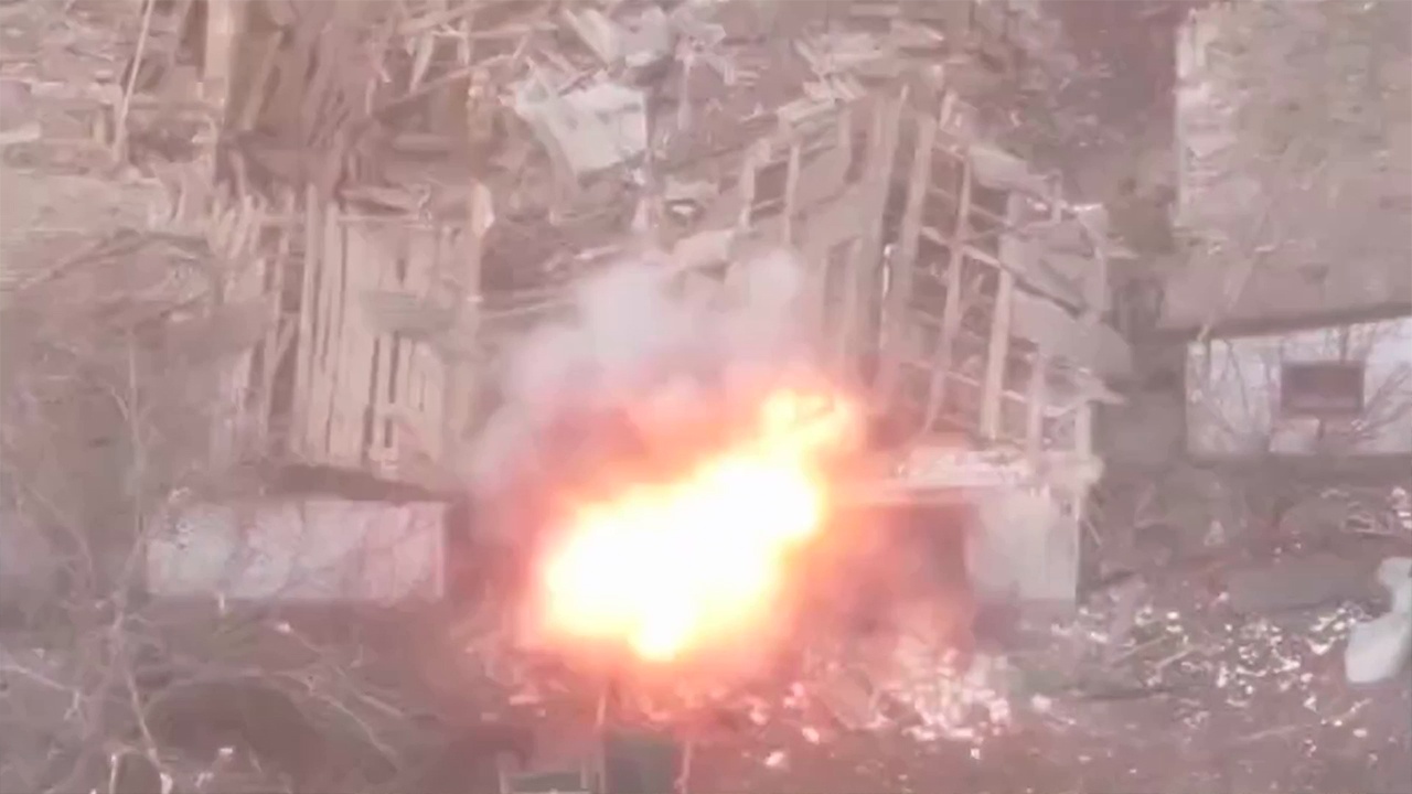 Опубликованы кадры штурма Андреевки в Днепропетровской области