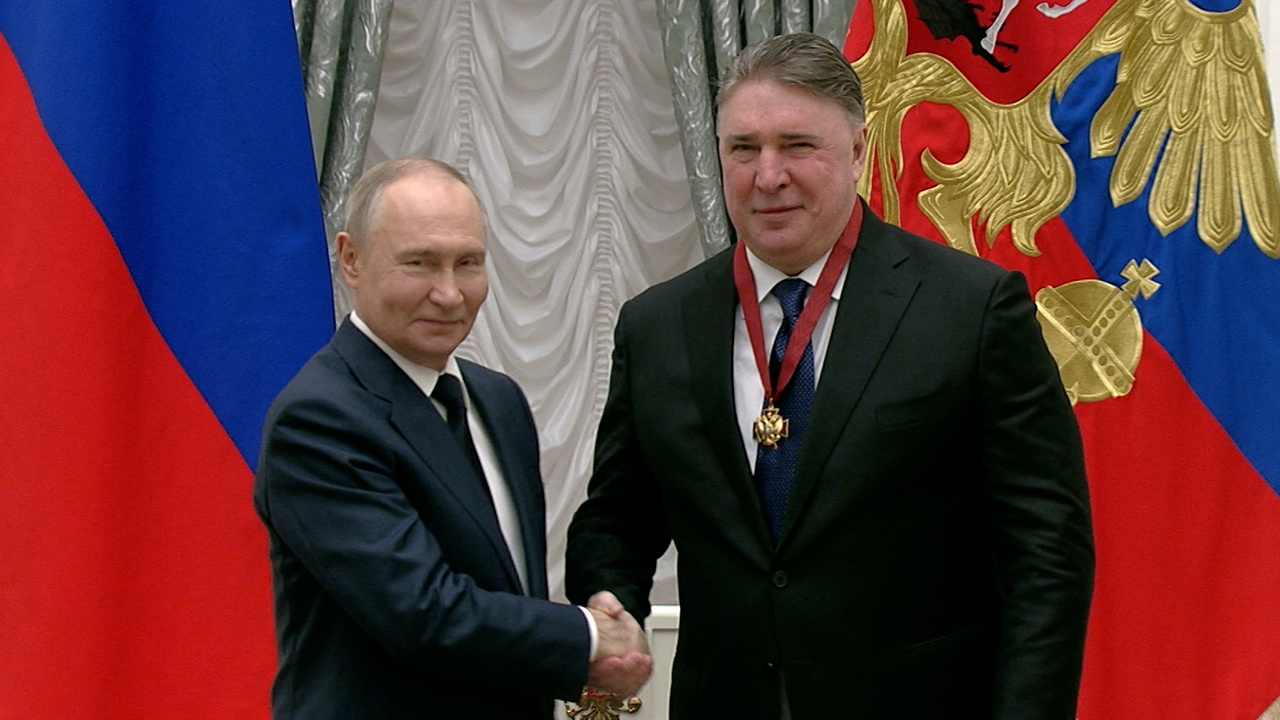 Путин наградил Касатонова орденом «За заслуги перед Отечеством» III степени