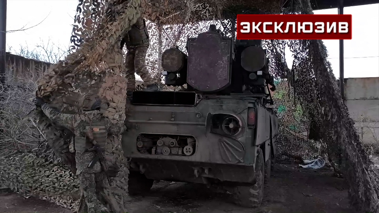 Расчет «Осы» отразил атаки беспилотников ВСУ под Красноармейском