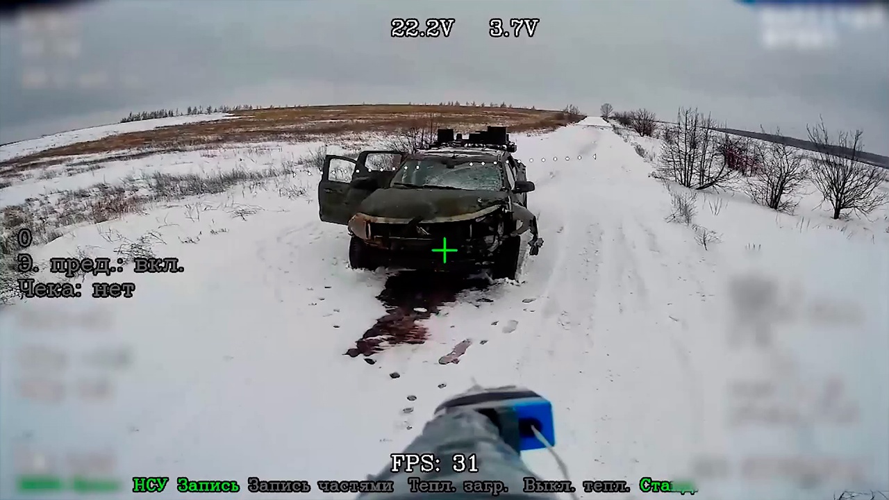 FPV-дроны уничтожили технику ВСУ на северо-западе Купянска