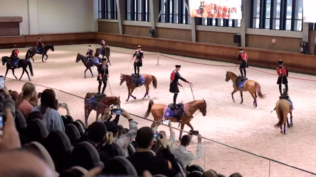 На ВДНХ открылся новый крытый круглогодичный конноспортивный манеж