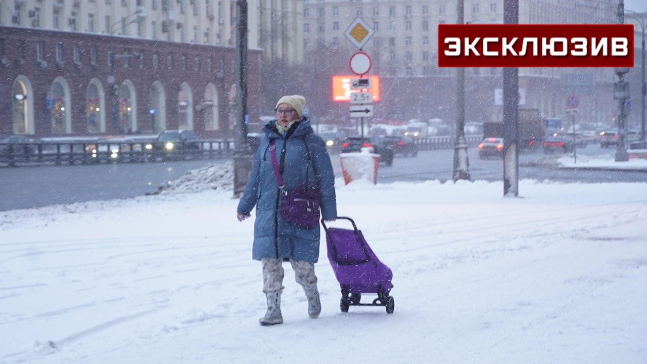 Москвичам рассказали о потеплении с метелью в ближайшие дни