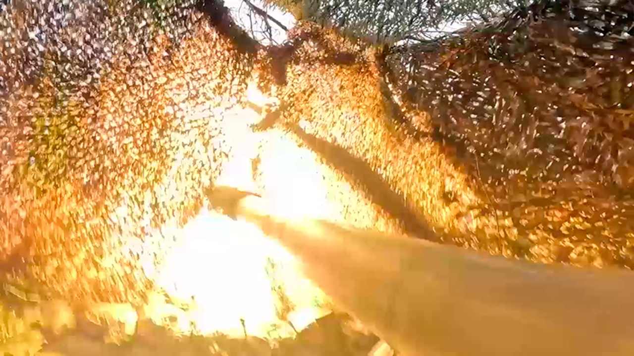 Экипаж Т-80БВМ разнес опорник ВСУ на Красноармейском направлении