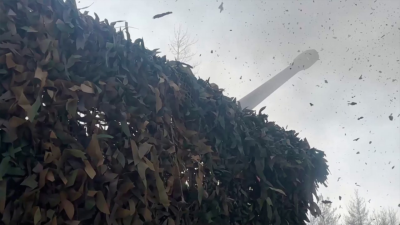 Расчет «Мальвы» разрушил опорник ВСУ в Харьковской области