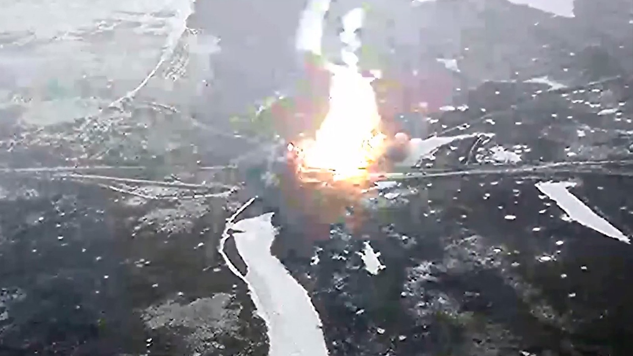 ВС РФ уничтожили переправу боевиков через реку Оскол в Харьковской области