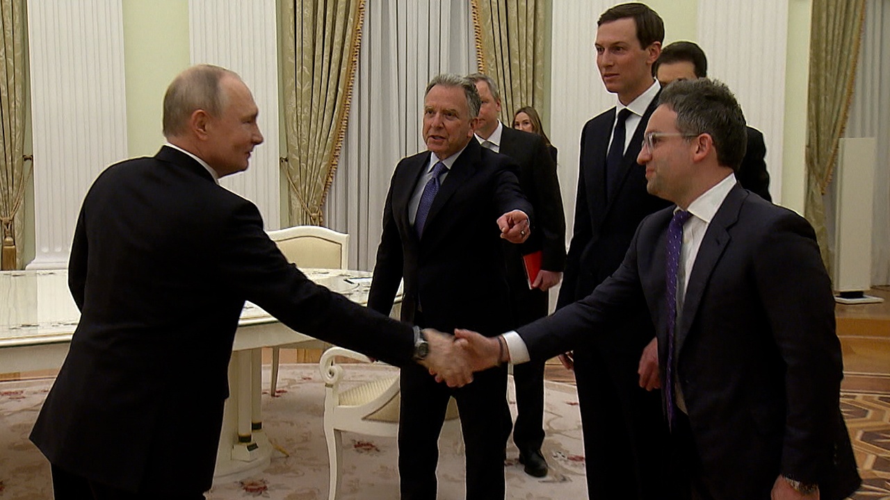 Путину представили нового участника делегации США Грюнбаума