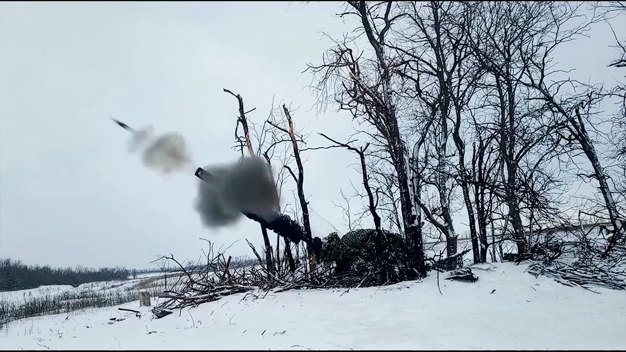 «Мста-Б» ГрВ «Днепр» уничтожила опорный пункт ВСУ в районе Орехова