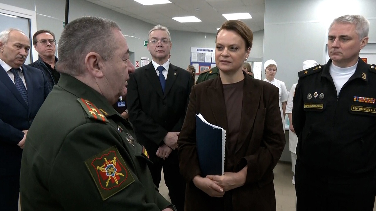 Цивилева проверила организацию медпомощи военнослужащим ЮВО