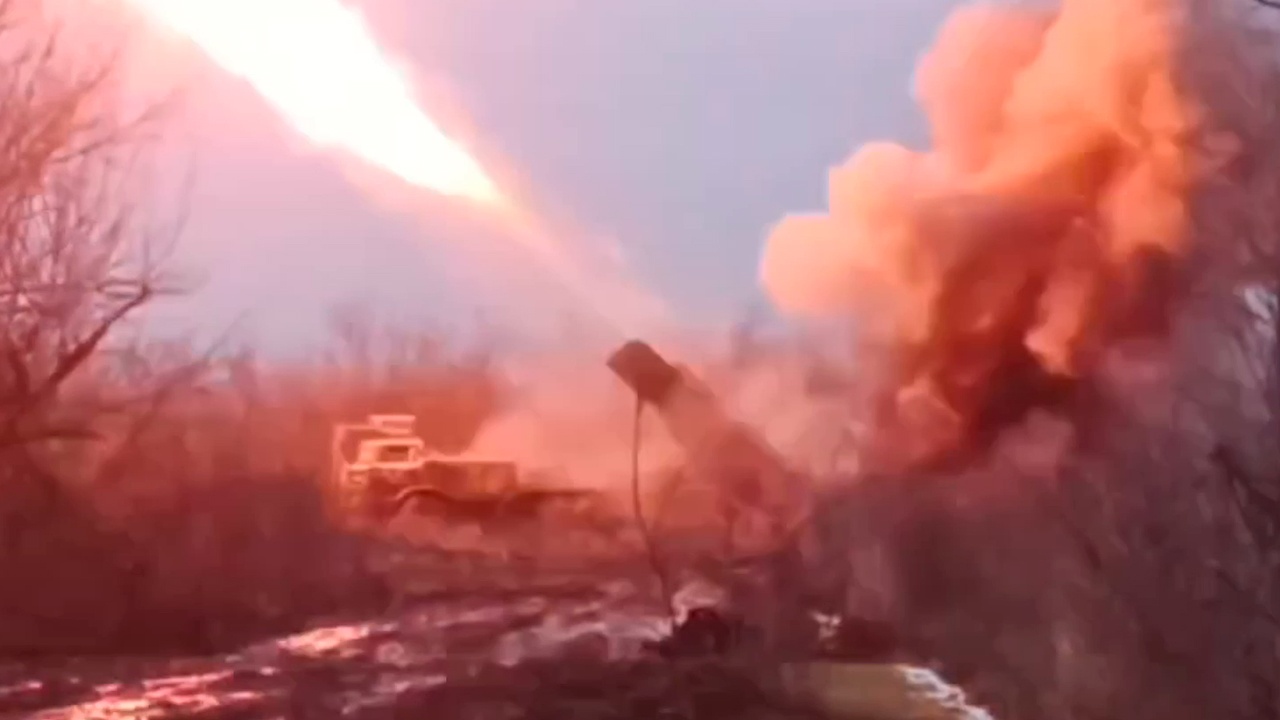 Расчет «Урагана» разрушил укрепления ВСУ в Днепропетровской области