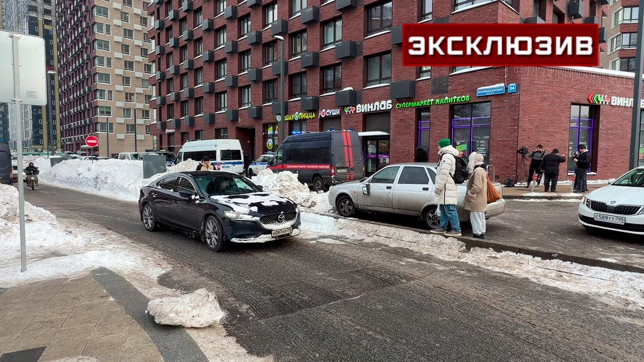 Опубликованы кадры с места покушения на генерал-лейтенанта Алексеева