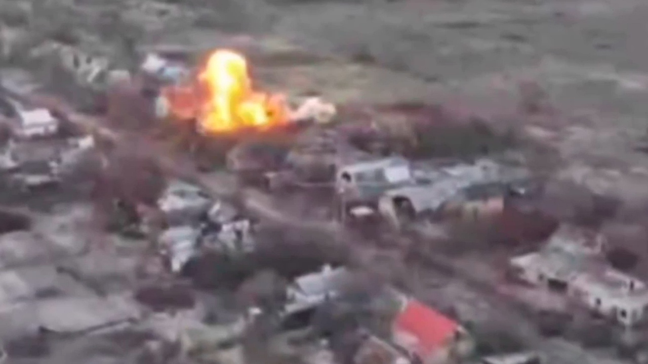 Опубликованы кадры боев за Зализничное в Запорожской области