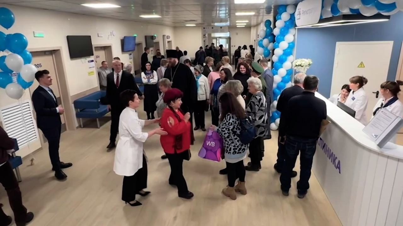 В Люберцах открыли самую большую в округе поликлинику