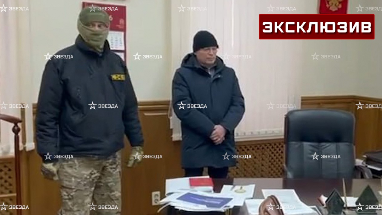 Опубликованы кадры задержания замгубернатора Челябинской области