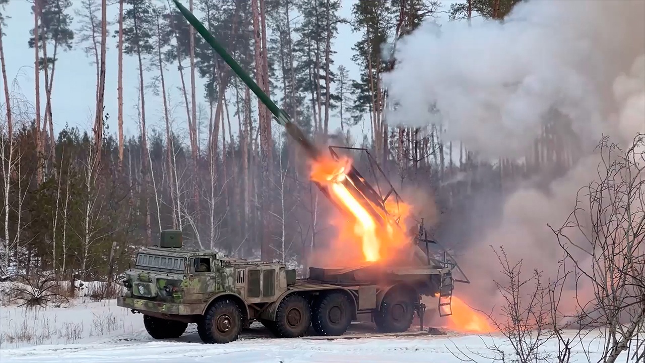«Ураган» выжег боевиков и бронетехнику ВСУ на Краснолиманском направлении