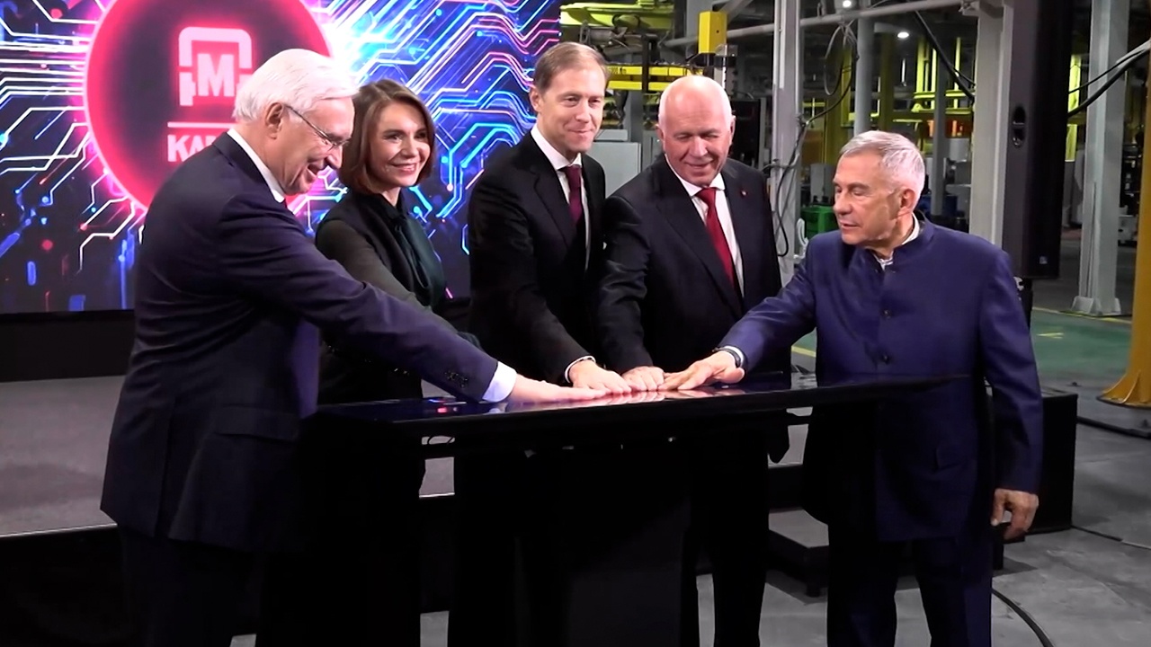 В Татарстане запустили производство узлов для «КАМАЗ» нового поколения