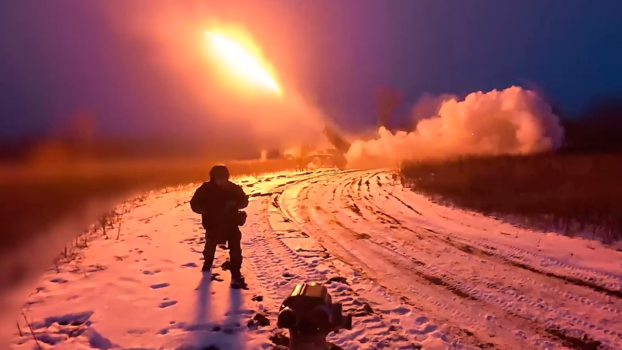 «Град» уничтожил живую силу ВСУ на Красноармейском направлении