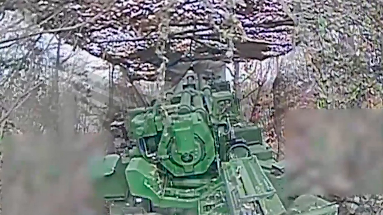 Дроноводы поразили CAESAR в районе Шиловки в ДНР