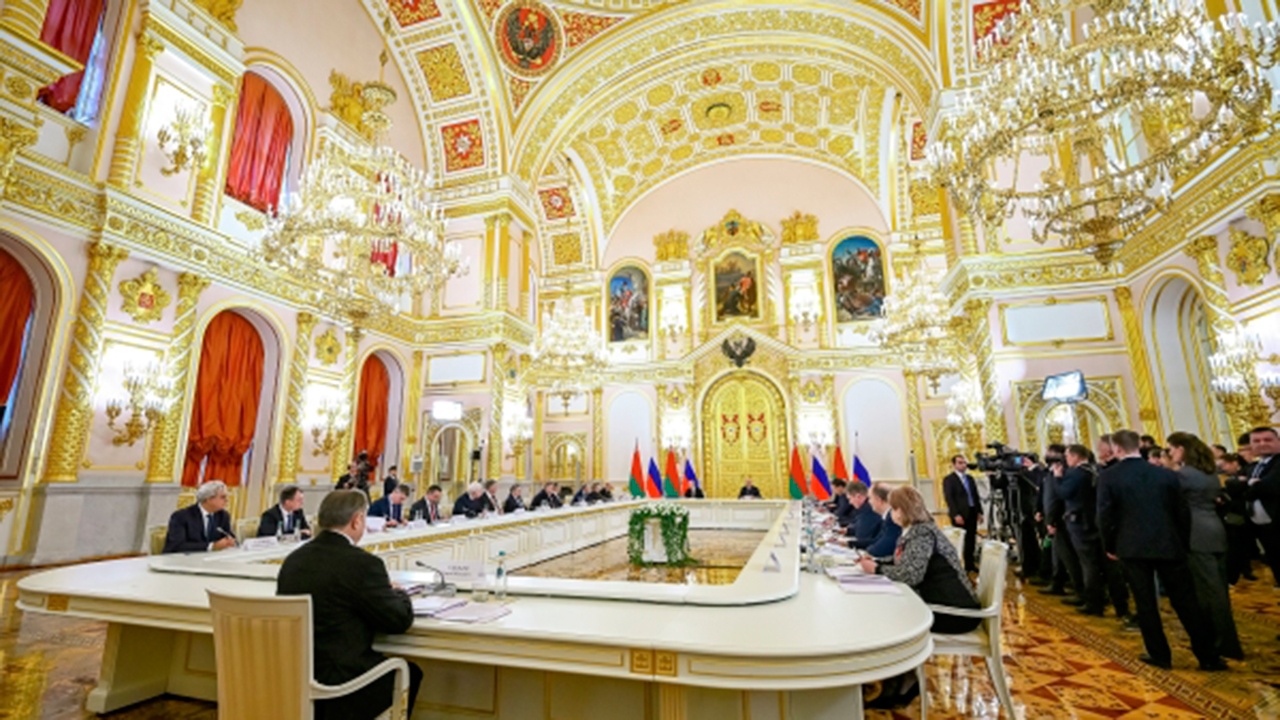 Семь документов подписали по итогам госсовета Союзного государства