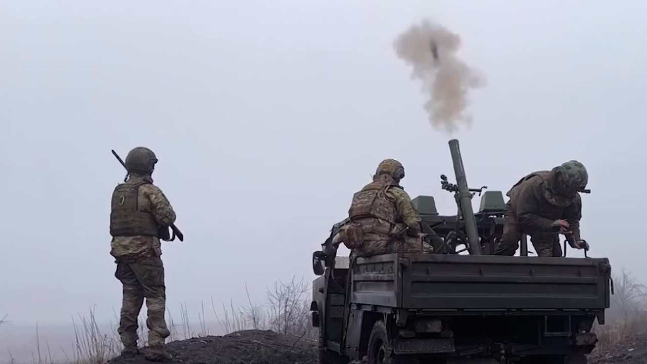 Миномет-кочевник разнес огневую точку ВСУ на Добропольском направлении