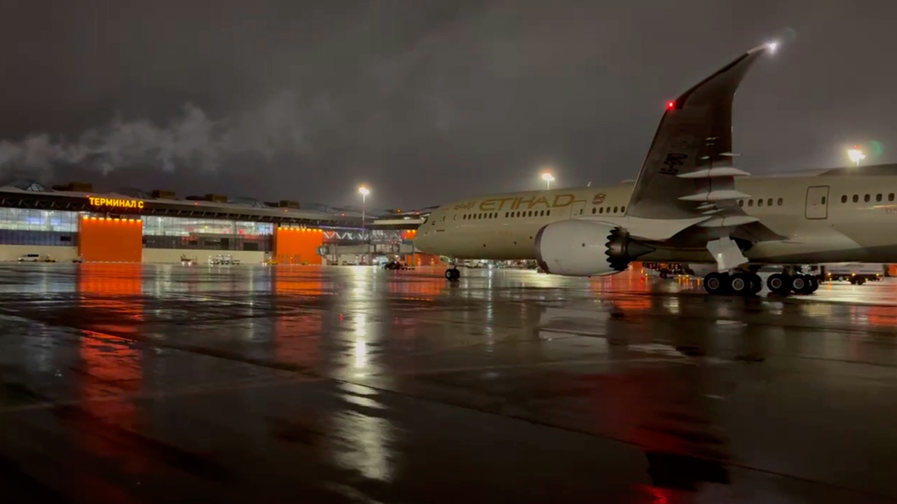 В Москве приземлился первый за почти трое суток пассажирский рейс из ОАЭ