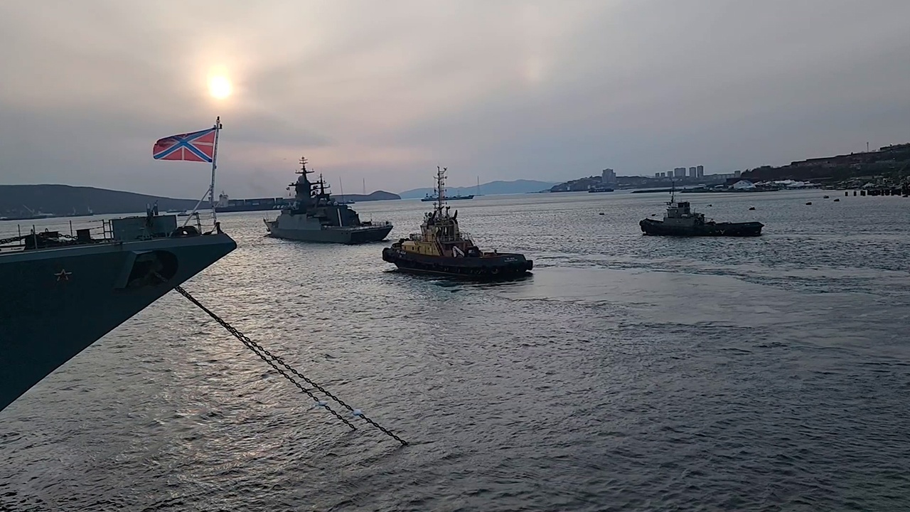 Отряд ТОФ отправился для выполнения задач в Азиатско-Тихоокеанском регионе