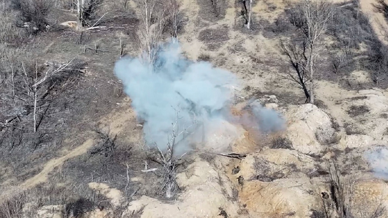 Погода помогла бойцам зачистить опорник ВСУ в Днепропетровской области