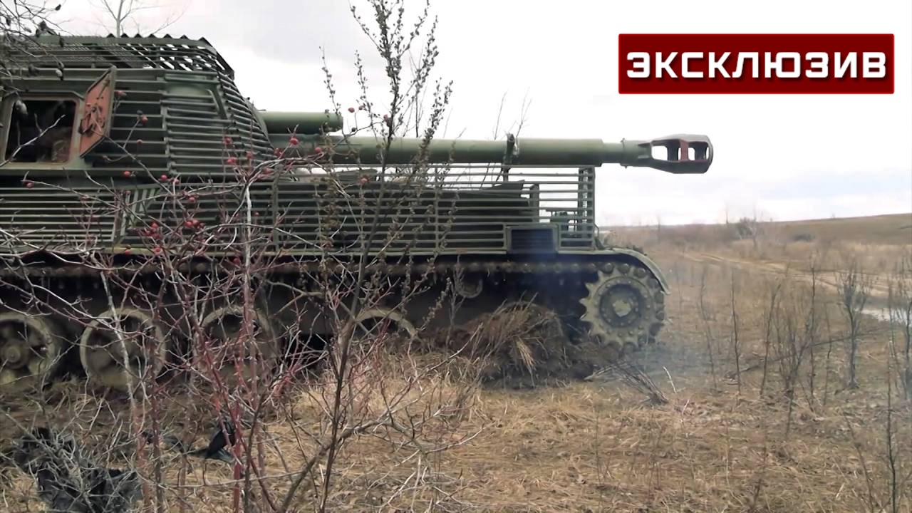 Артиллеристы ВС РФ показали, как расчищают путь для наступления на Покровское