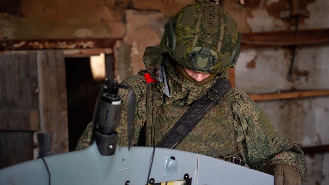 Расчет БПЛА «Скат-350М» успешно скорректировал удар по вражеским целям 