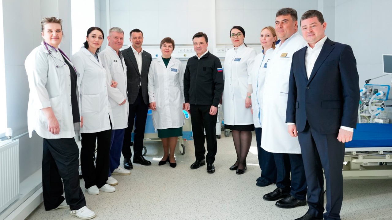 Воробьев проинспектировал терапевтический корпус Раменской больницы