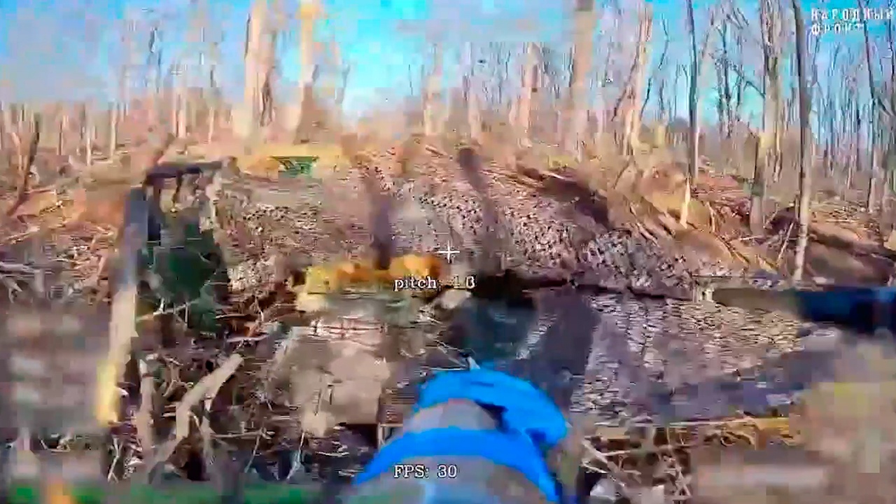 Дроны поразили артиллерию и технику ВСУ на Краснолиманском направлении