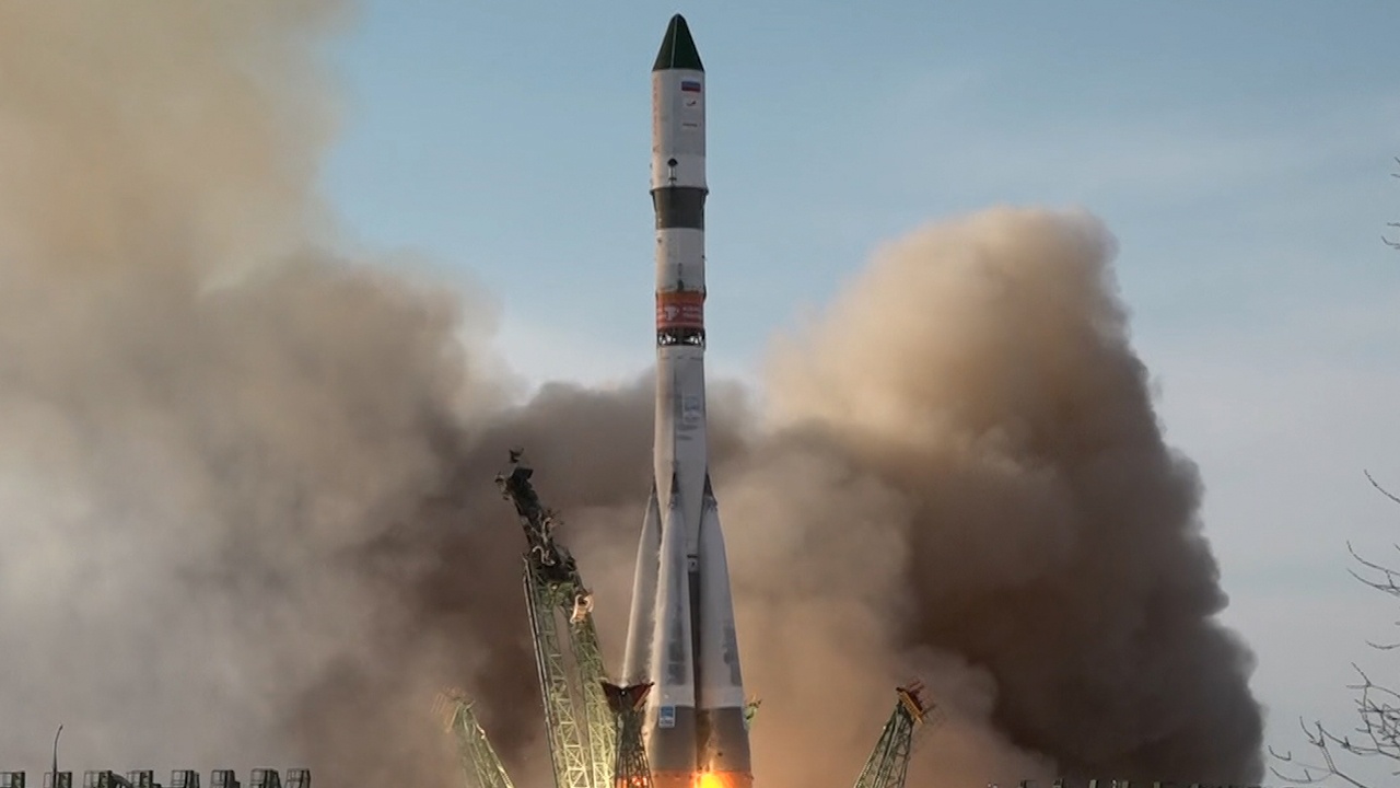 Ракета «Союз-2.1а» с грузовым кораблем стартовала с Байконура