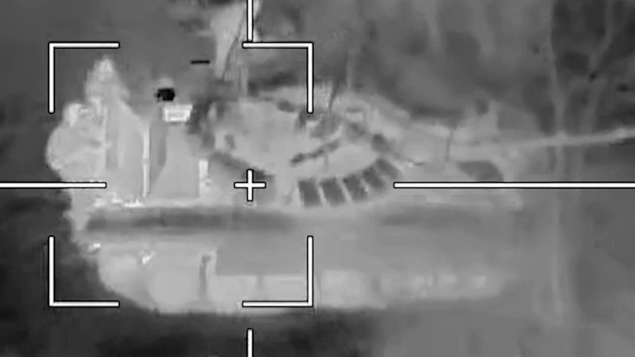 Дроноводы уничтожили танк ВСУ на Добропольском направлении