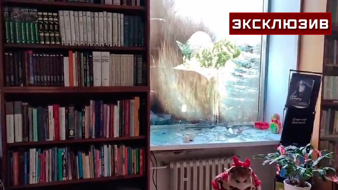 Глава Русского дома в Праге показал последствия атаки коктейлями Молотова