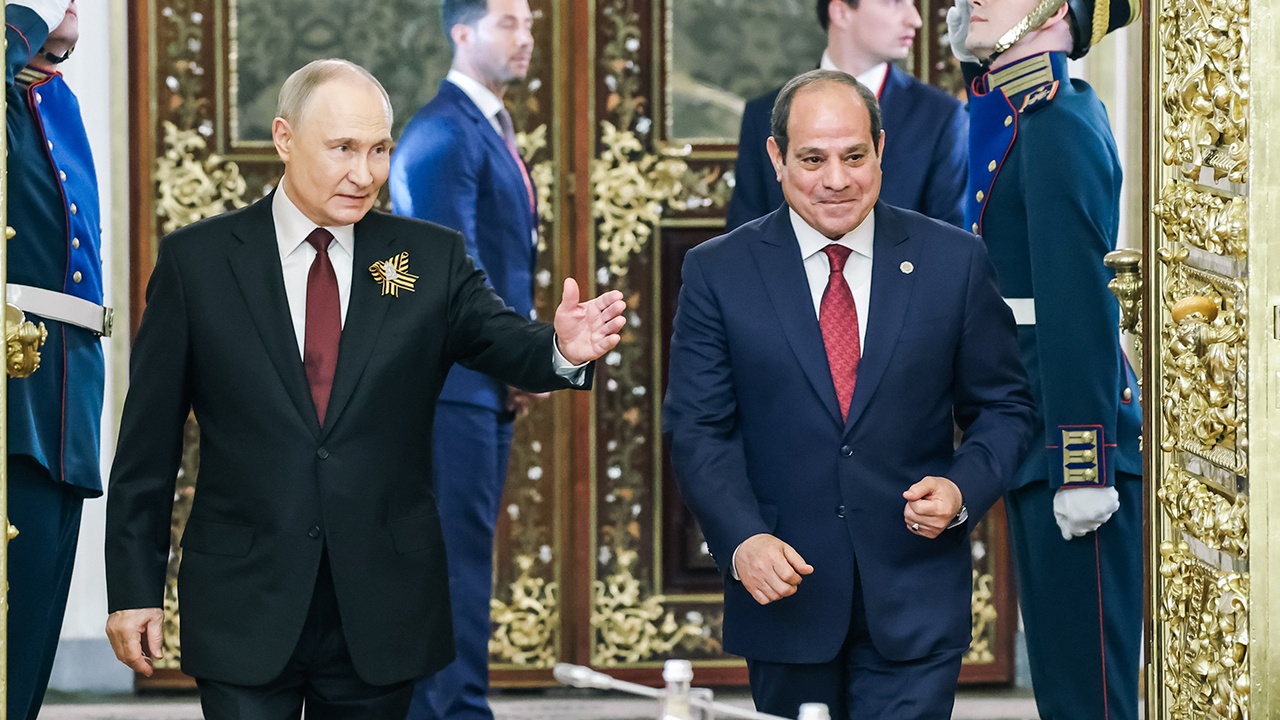 Путин провел телефонный разговор с президентом Египта