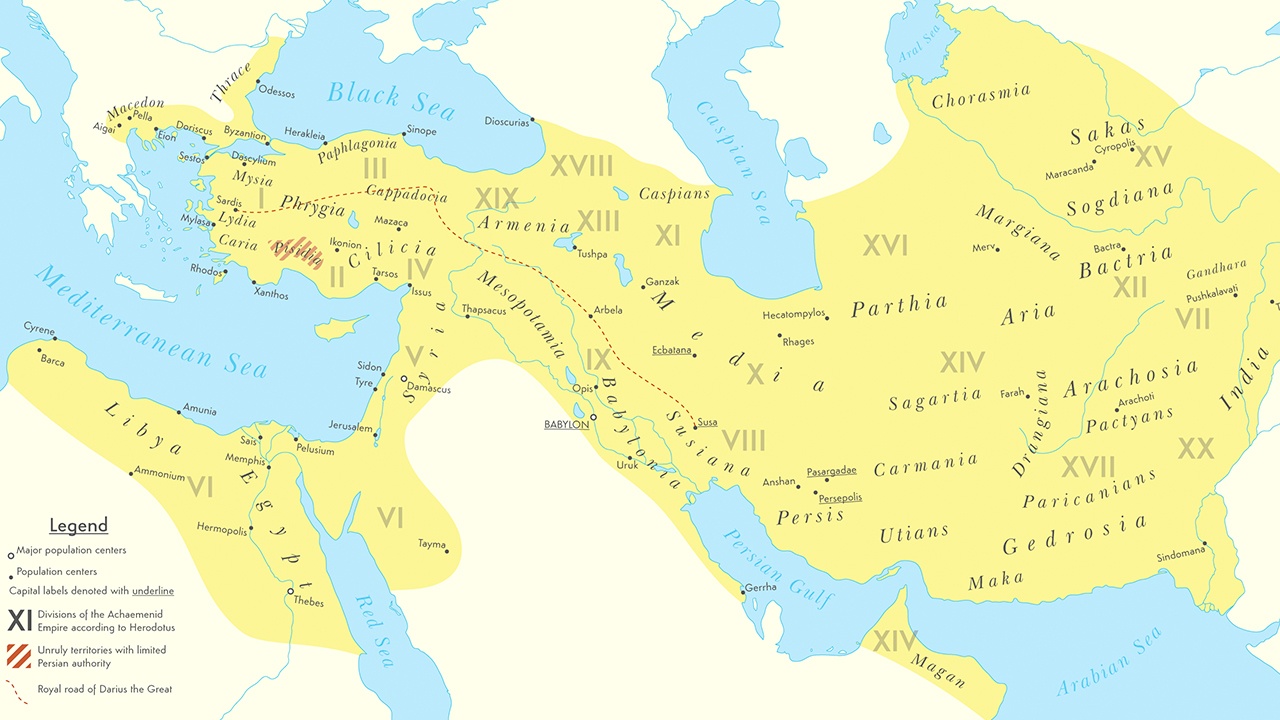 В Иране ответили картой империи на угрозу Трампа о «каменном веке»