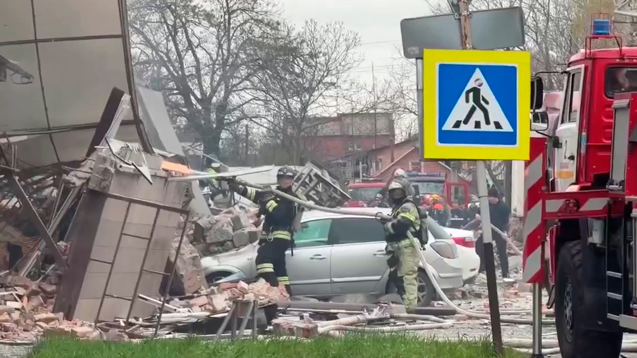 Мощный взрыв произошел в центре Владикавказа