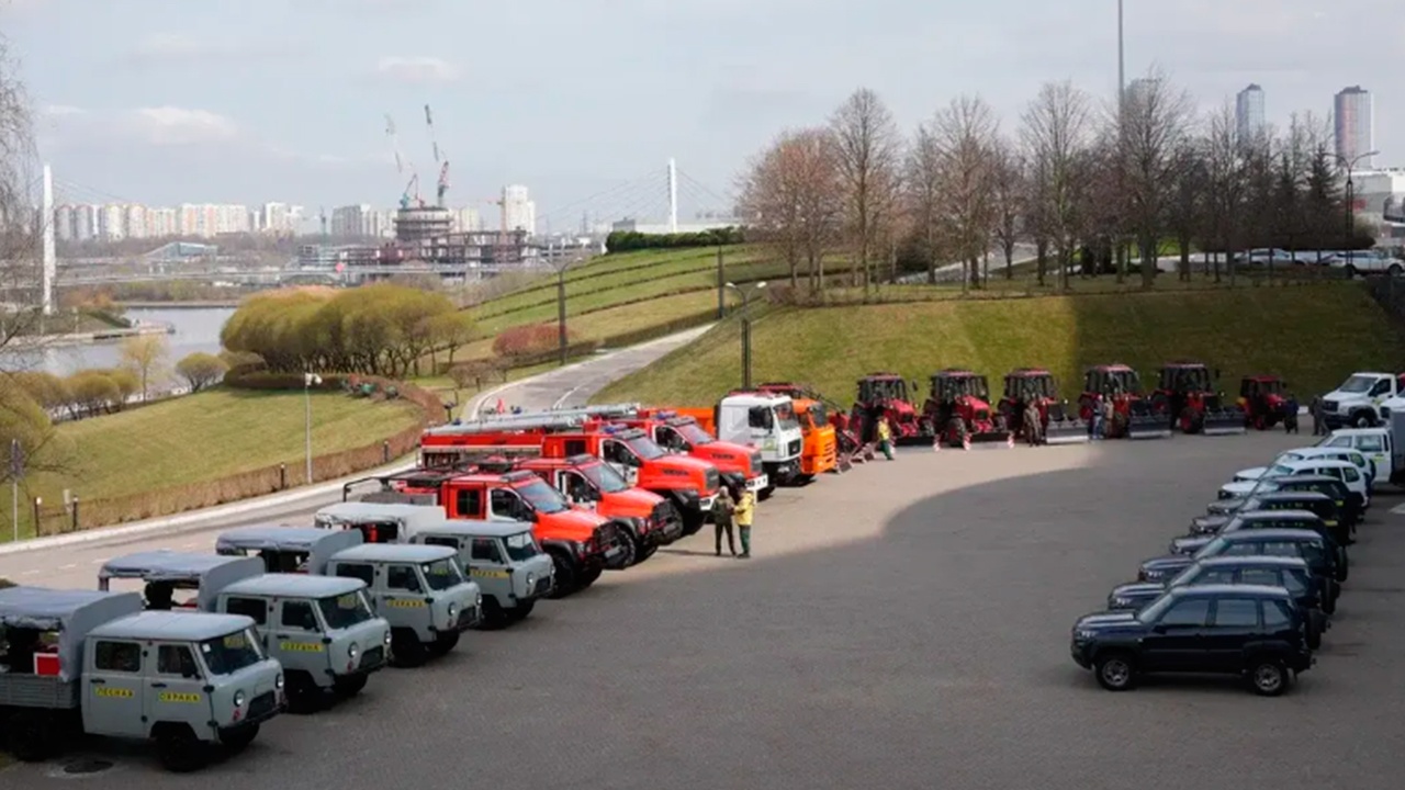 Воробьев передал лесному хозяйству Подмосковья 120 новых спецмашин